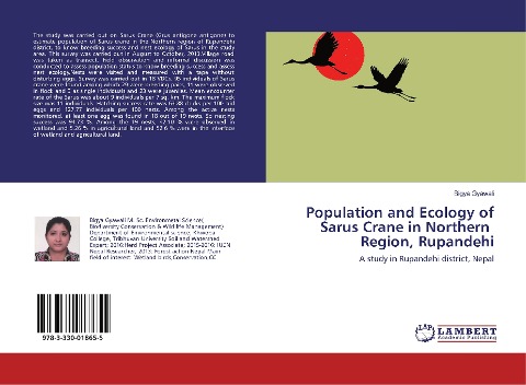 Population and Ecology of Sarus Crane in Northern Region, Rupandehi: A study in Rupandehi district, Nepal