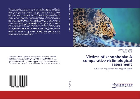 Victims of xenophobia: A comparative victimological assessment: What has happened, will happen again