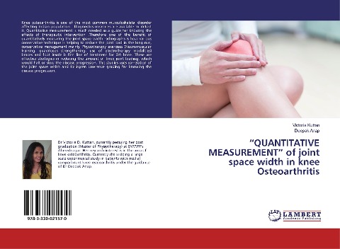 QUANTITATIVE MEASUREMENT of joint space width in knee Osteoarthritis