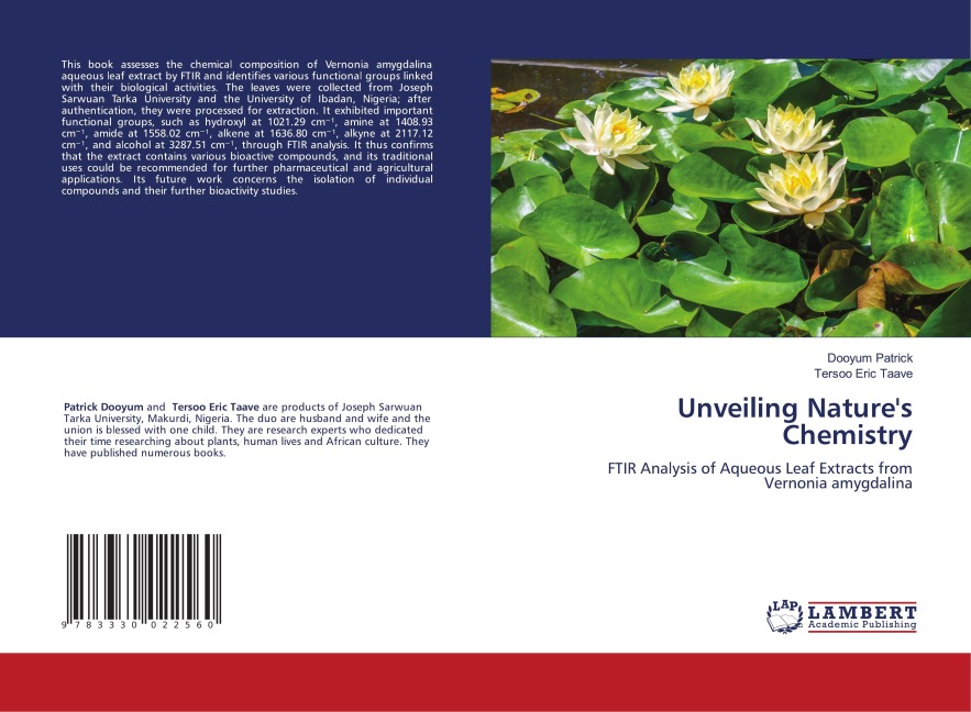 Unveiling Natures Chemistry: FTIR Analysis of Aqueous Leaf Extracts from Vernonia amygdalina