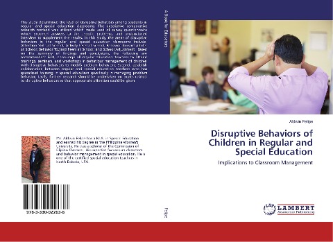 Disruptive Behaviors of Children in Regular and Special Education: Implications to Classroom Management