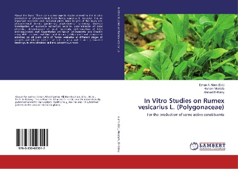 In Vitro Studies on Rumex vesicarius L. (Polygonaceae): For the production of some active constituents
