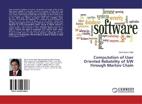 Computation of User Oriented Reliability of S/W through Markov Chain
