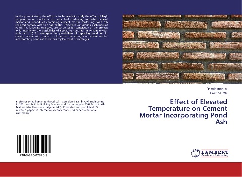 Effect of Elevated Temperature on Cement Mortar Incorporating Pond Ash