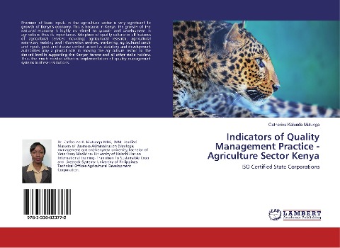 Indicators of Quality Management Practice - Agriculture Sector Kenya: ISO Certified State Corporations