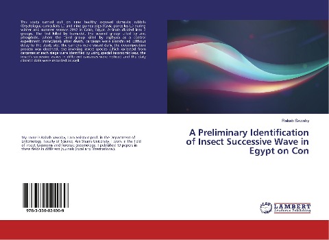 A Preliminary Identification of Insect Successive Wave in Egypt on Con