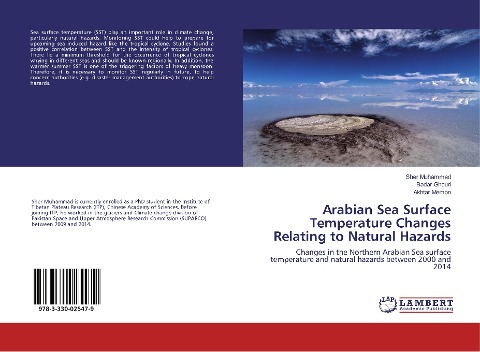 Arabian Sea Surface Temperature Changes Relating to Natural Hazards: Changes in the Northern Arabian Sea surface temperature and natural hazards between 2000 and 2014
