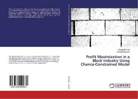 Profit Maximization in a Block Industry Using Chance-Constrained Model