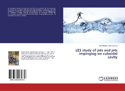 LES study of jets and jets impinging on cuboidal cavity