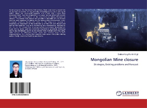 Mongolian Mine closure: Strategies, Existing problems and Forecast