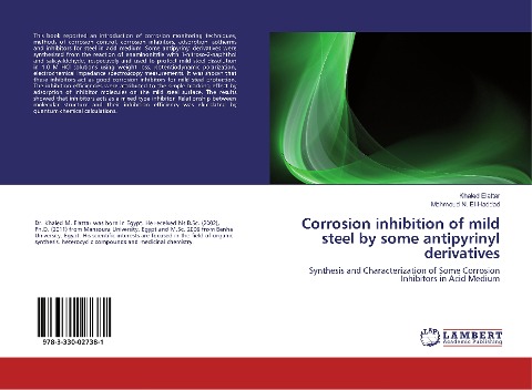 Corrosion inhibition of mild steel by some antipyrinyl derivatives: Synthesis and Characterization of Some Corrosion Inhibitors in Acid Medium