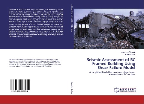 Seismic Assessment of RC Framed Building Using Shear Failure Model: A simplified Model for nonlinear shear force-deformation of RC section.