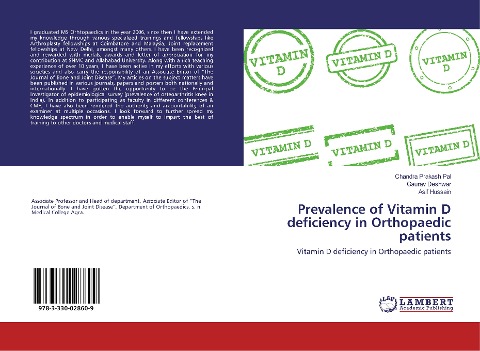 Prevalence of Vitamin D deficiency in Orthopaedic patients: Vitamin D deficiency in Orthopaedic patients