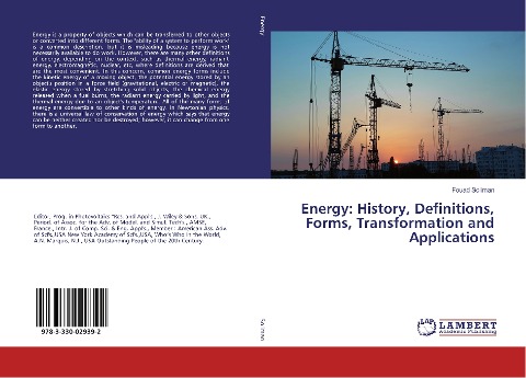 Energy: History, Definitions, Forms, Transformation and Applications