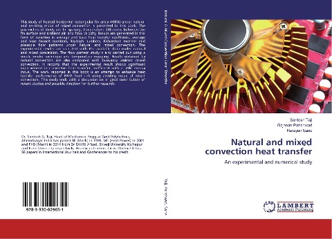 Natural and mixed convection heat transfer: An experimental and numerical study
