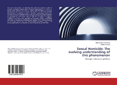 Sexual Homicide: The evolving understanding of this phenomenon: through a literature synthesis