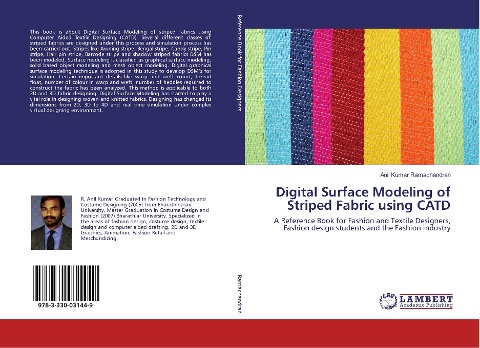 Digital Surface Modeling of Striped Fabric using CATD: A Reference Book for Fashion and Textile Designers, Fashion design students and the Fashion industry