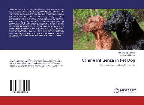 Canine Influenza in Pet Dog: Diagnosis, Risk Factors, Prevalence