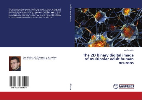 The 2D binary digital image of multipolar adult human neurons