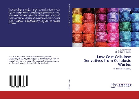 Low Cost Cellulose Derivatives from Cellulosic Wastes: of Textile Industry
