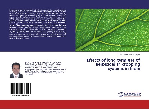 Effects of long term use of herbicides in cropping systems in India