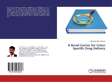 A Novel Carrier for Colon Specific Drug Delivery