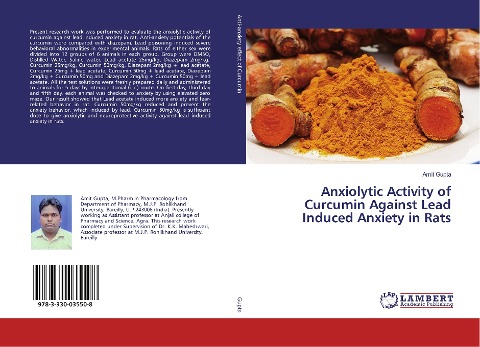 Anxiolytic Activity of Curcumin Against Lead Induced Anxiety in Rats