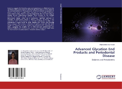 Advanced Glycation End Products and Periodontal Disease: Diabetes and Periodontitis