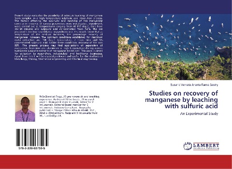 Studies on recovery of manganese by leaching with sulfuric acid: An Experimental Study