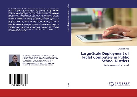Large-Scale Deployment of Tablet Computers in Public School Districts: An implementation model