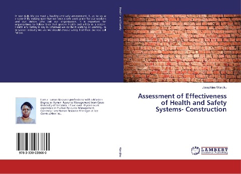 Assessment of Effectiveness of Health and Safety Systems- Construction