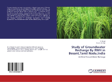 Study of Groundwater Recharge By RWH in Besant,Tamil Nadu,India: Artificial Ground Water Recharge