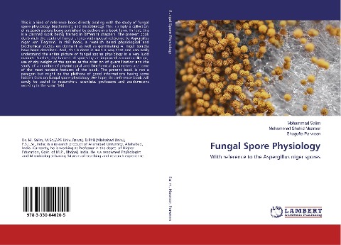 Fungal Spore Physiology: With reference to the Aspergillus niger spores