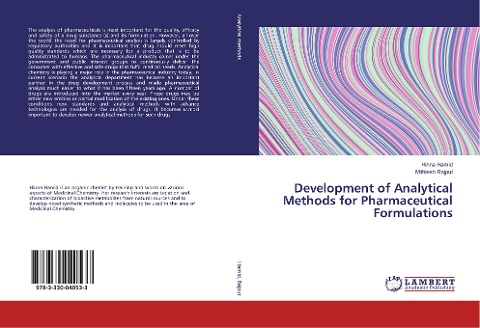 Development of Analytical Methods for Pharmaceutical Formulations