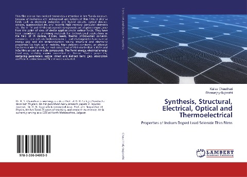 Synthesis, Structural, Electrical, Optical and Thermoelectrical: Properties of Indium Doped Lead Selenide Thin Films