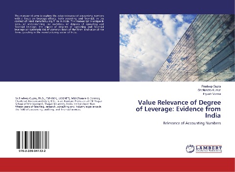Value Relevance of Degree of Leverage: Evidence from India: Relevance of Accounting Numbers