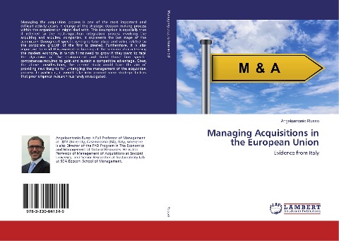 Managing Acquisitions in the European Union: Evidence from Italy