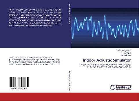 Indoor Acoustic Simulator: A Modeling and Simulation Framework with Doppler Effect for Broadband Ultrasonic Applications