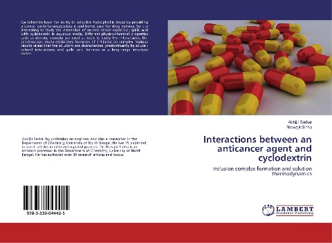 Interactions between an anticancer agent and cyclodextrin: Inclusion complex formation and solution thermodynamics