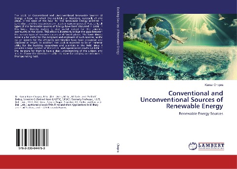 Conventional and Unconventional Sources of Renewable Energy: Renewable Energy Sources