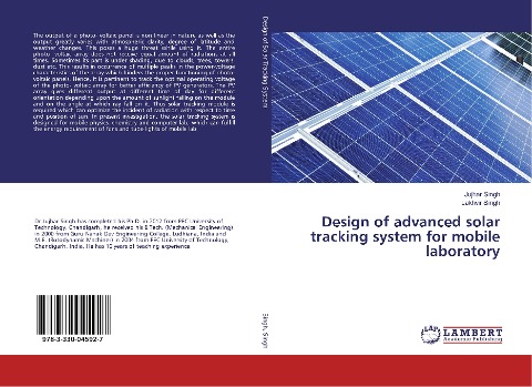 Design of advanced solar tracking system for mobile laboratory