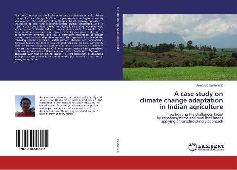A case study on climate change adaptation in Indian agriculture: Investigating the challenges faced by agroecosystems and rural livelihoods applying a transdisciplinary approach