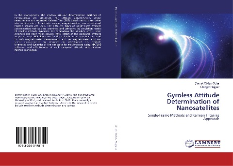 Gyroless Attitude Determination of Nanosatellites: Single-Frame Methods and Kalman Filtering Approach