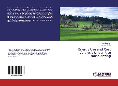 Energy Use and Cost Analysis Under Rice Transplanting