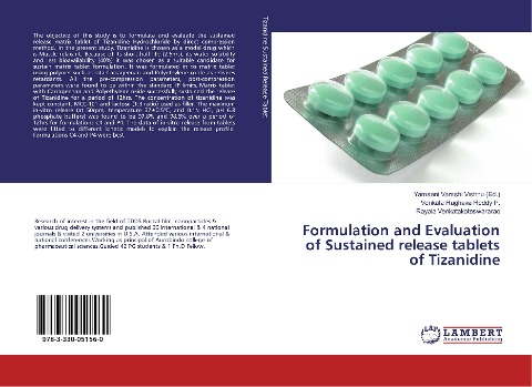 Formulation and Evaluation of Sustained release tablets of Tizanidine