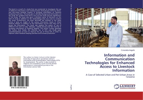 Information and Communication Technologies for Enhanced Access to Livestock Information: A Case of Selected Urban and Peri-Urban Areas in Tanzania