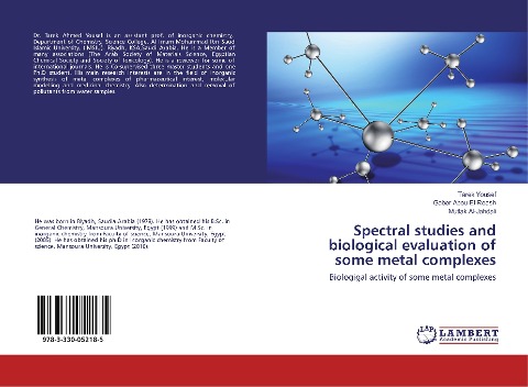 Spectral studies and biological evaluation of some metal complexes: Biologigal activity of some metal complexes