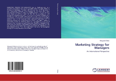 Marketing Strategy for Managers: An International Perspective