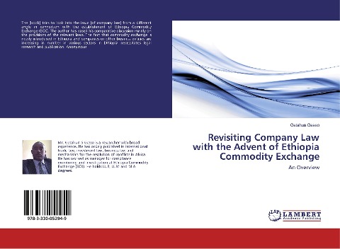 Revisiting Company Law with the Advent of Ethiopia Commodity Exchange: An Overview