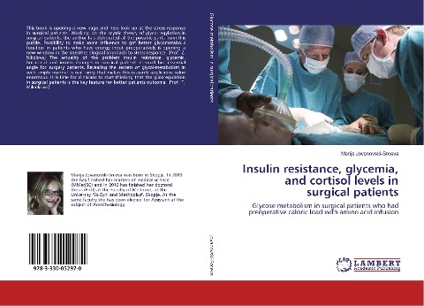 Insulin resistance, glycemia, and cortisol levels in surgical patients: Glycose metabolism in surgical patients who had preoperative caloric load with amino acid infusion